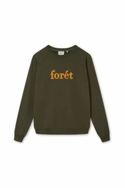 Forét Hoodies & Sweatvesten Sweatshirt Green