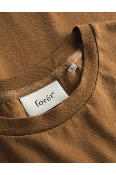 Forét Shirts Foret Air T-shirt Brown F150 Brown - Afbeelding 2