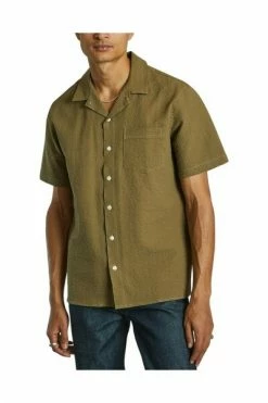 Forét Casual Overhemden Casual Shirts Green