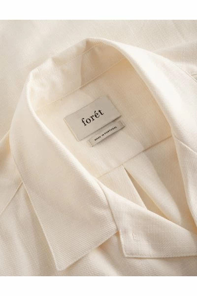 Forét Casual Overhemden YAK SHIRT Beige - Afbeelding 3