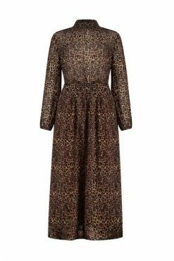 Maxi Jurken FIFTH HOUSE ROCCO MAXI DRESS Brown