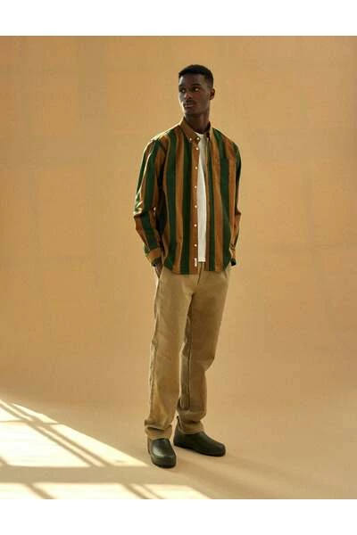 Forét Casual Overhemden Casual Shirts Brown - Afbeelding 4