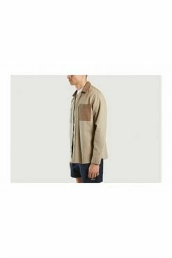 Forét Casual Overhemden Casual Shirts Beige