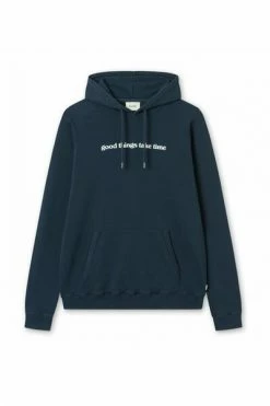 Forét Hoodies & Sweatvesten GOOD HOODIE Blue