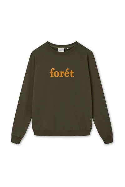 Forét Hoodies & Sweatvesten Spruce Sweatshirt Green - Afbeelding 3