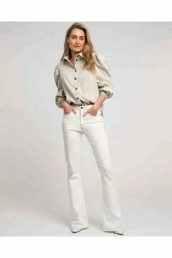 Fifth House Flared Jeans Jeans White