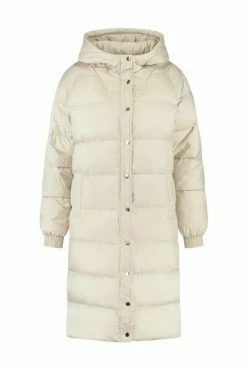 Fifth House Parka Jassen Alex Puffer Coat Pearl Beige