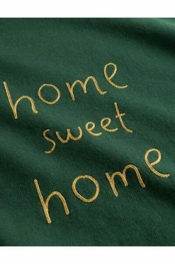 Forét Hoodies & Sweatvesten Heart Sweatshirt Green