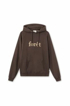 Forét Hoodies & Sweatvesten Hoodie Brown