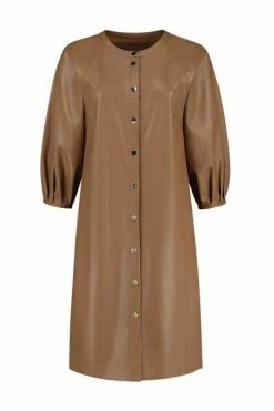 Fifth House Casual Jurken Dress FH 5-201 2104 Brown
