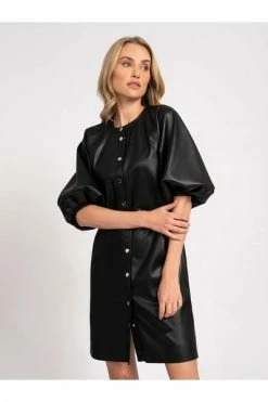 Fifth House Casual Jurken Dress FH 5-201 2104 Black