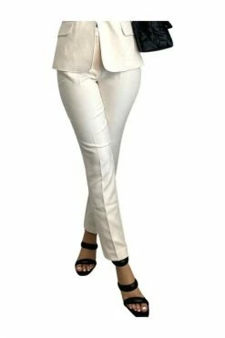 Fifth House Vrijetijds Broeken Nato Trousers Beige