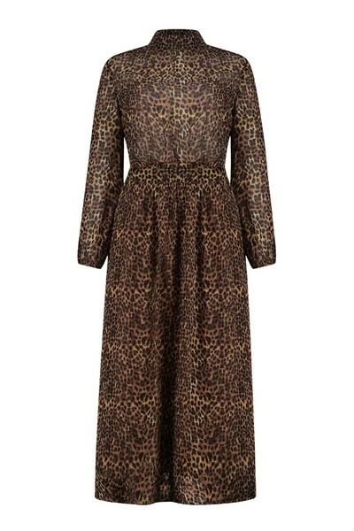 Fifth House Maxi Jurken Maxi Dresses Brown - Afbeelding 2