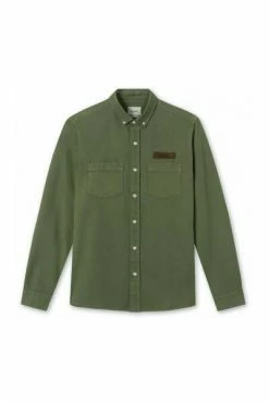 Forét Casual Overhemden SHIRT Green