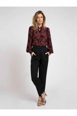 Fifth House Blouses FH6-344 2201 Seldon Blouse 4916 Red