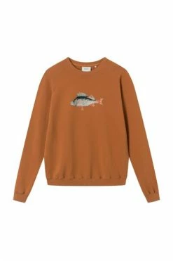 Forét Hoodies & Sweatvesten BAIT SWEATSHIRT Brown