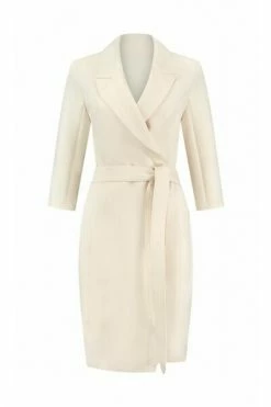 Fifth House Casual Jurken Nia Dress Beige