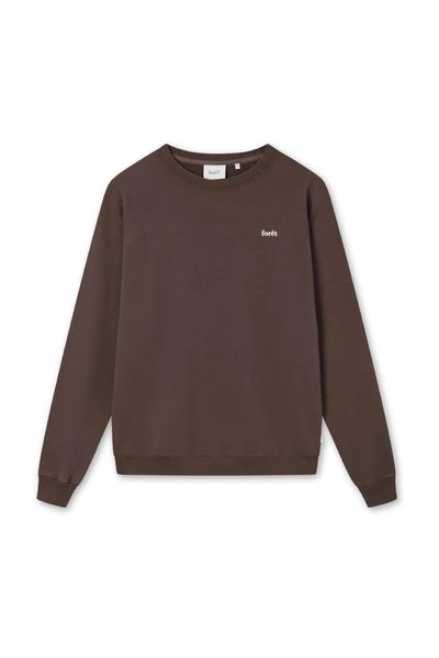 Forét Hoodies & Sweatvesten Ash Sweatshirt Brown - Afbeelding 2
