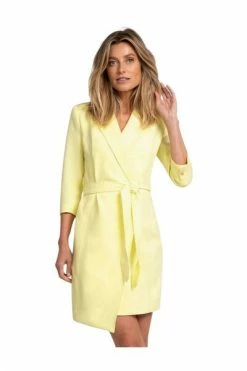 Fifth House Casual Jurken Nia Dress Yellow