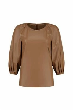 Fifth House Blouses Blouse FH 6-202 2104 Brown