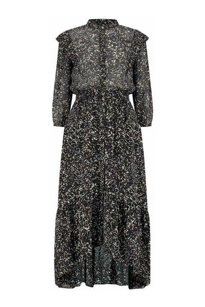 Blousejurken Fifth House Jurk Black