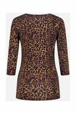 Fifth House T-shirts TOP ELSA FH6-642 2301 KIT Brown