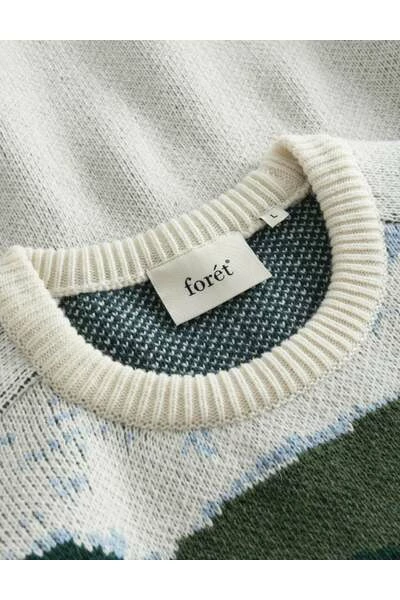 Forét Truien & Vesten Round-neck Knitwear Beige - Afbeelding 4