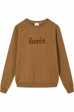 Forét Hoodies & Sweatvesten Spruce Sweatshirt Brown Brown