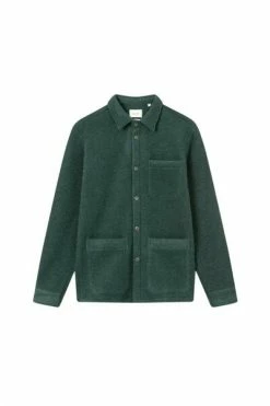Forét Casual Overhemden Shirts Green