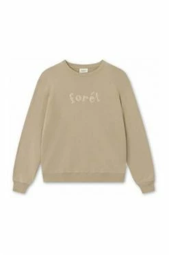 Forét Hoodies & Sweatvesten CANAL SWEATSHIRT Beige