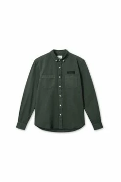 Forét Casual Overhemden Shirt Green
