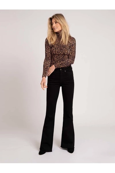 Fifth House Coltruien TOP ELSA SLIM Brown - Afbeelding 4