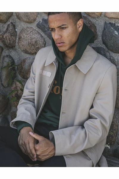 Forét Hoodies & Sweatvesten MAPLE HOODIE Green - Afbeelding 4